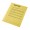 FOLIE PROTECTIE A4 GALBENA 10/TOP 55 MICRONI ESSELTE