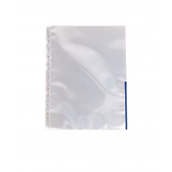 FOLIE PROTECTIE A4 MARGINE ALBASTRA 100/SET 105 MICRONI ESSELTE