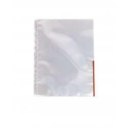FOLIE PROTECTIE A4 MARGINE ROSIE 100/SET 105 MICRONI ESSELTE