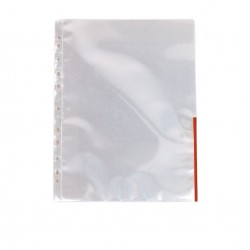 FOLIE PROTECTIE A4 MARGINE ROSIE 100/SET 105 MICRONI ESSELTE