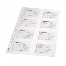 FOLIE PROTECTIE A4 PENTRU CARTI DE VIZITA 10/SET 105 MICRONI ESS