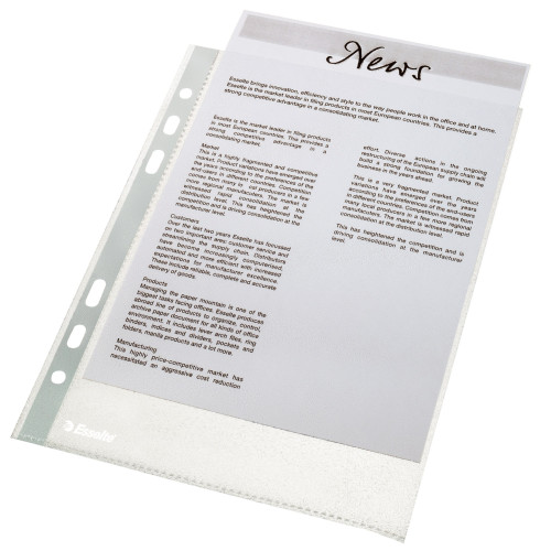 FOLIE PROTECTIE A5 100/SET 46 MICRONI ESSELTE
