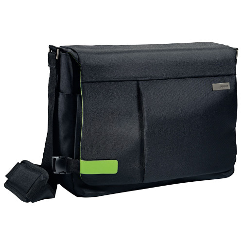 GEANTA DE UMAR COMP LAPTOP 15.6'' NEAGRA MESSENGER LEITZ