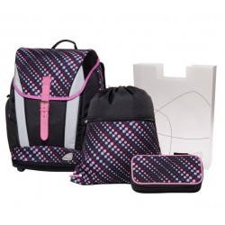 GHIOZDAN TRIBE PLUS NEGRU + PENAR, SAC SPORT, CUT. PT CARTI SCHN