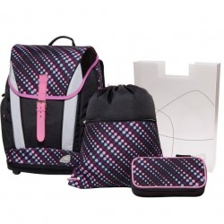 GHIOZDAN TRIBE PLUS NEGRU + PENAR, SAC SPORT, CUT. PT CARTI SCHN