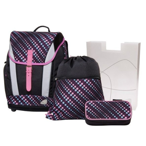 GHIOZDAN TRIBE PLUS NEGRU + PENAR, SAC SPORT, CUT. PT CARTI SCHN