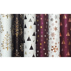 HARTIE AMBALAJ ROLA 70CM X 1.5M SHINY TREES ROTOLUX