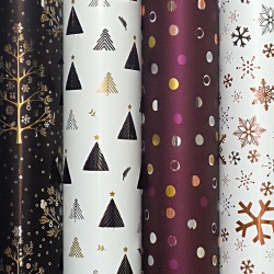 HARTIE AMBALAJ ROLA 70CM X 1.5M SHINY TREES ROTOLUX