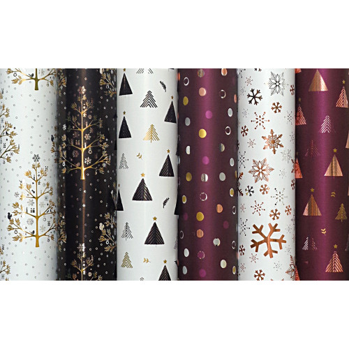 HARTIE AMBALAJ ROLA 70CM X 1.5M SHINY TREES ROTOLUX