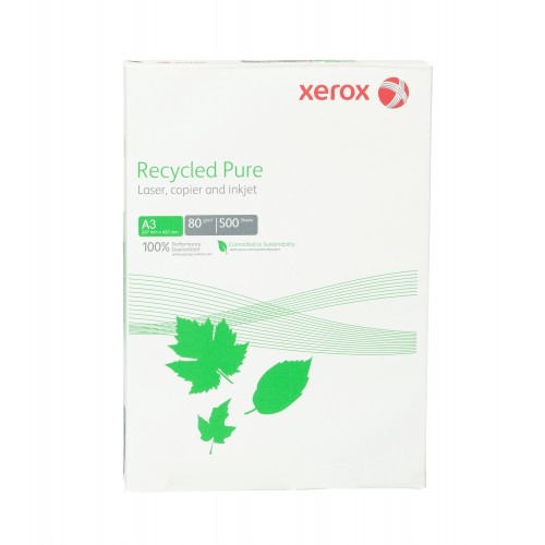 HARTIE COPIATOR A3 RECYCLED PURE 80G 500/TOP XEROX
