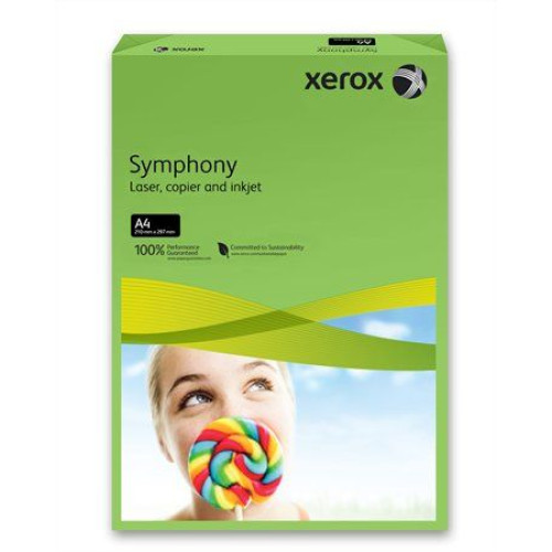 HARTIE COPIATOR A4 VERDE INTENS 80G 500/TOP XEROX