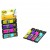 INDEX PLASTIC 12*43 MM 4 CULORI NEON POST-IT 3M