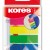 INDEX PLASTIC 12*45MM 5 CULORI*25 FILE KORES