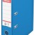 BIBLIORAFT PLASTIFIAT INT-EXT 7.5CM ALBASTRU VIVIDA NR1 ESSELTE
