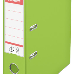 BIBLIORAFT PLASTIFIAT INT-EXT 7.5CM VERDE VIVIDA NR1 ESSELTE