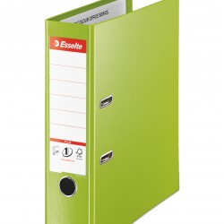 BIBLIORAFT PLASTIFIAT INT-EXT 8CM VERDE JUMBO PLUS ESSELTE