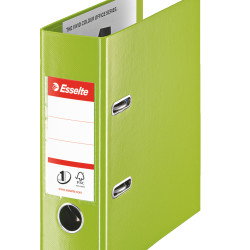 BIBLIORAFT PLASTIFIAT INT-EXT A5 7.5CM VERDE NR1 POWER ESSELTE