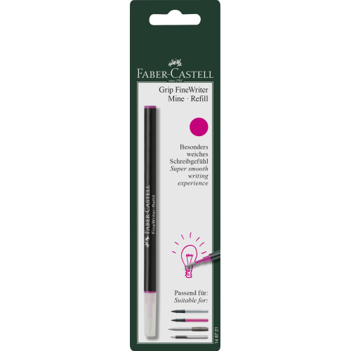 BLISTER 1 BUC REZERVA FINEWRITER ROZ FABER-CASTELL