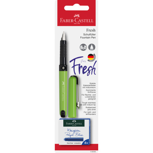 BLISTER STILOU SCOLAR VARIO + 6 CARTUSE FABER-CASTELL