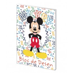 BLOC DESEN A4 160G 16 COLI LICENTE MICKEY MOUSE PIGNA