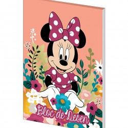 BLOC DESEN A4 160G 16 COLI LICENTE MINNIE PIGNA