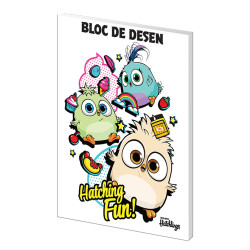 BLOC DESEN A4 160G 16F ANGRY BIRDS PIGNA