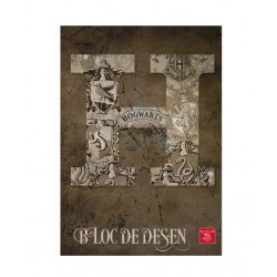 BLOC DESEN A4 160G 16F HARRY POTTER PIGNA