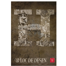 BLOC DESEN A4 160G 16F HARRY POTTER PIGNA