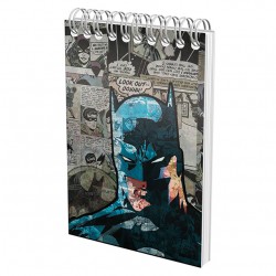 BLOC NOTES CU SPIRA A6 AR 70F 80G/MP BATMAN PIGNA