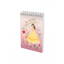 BLOC NOTES CU SPIRA A6 AR 70F 80G/MP PRINCESS PIGNA