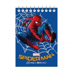 BLOC NOTES CU SPIRA A6 AR 70F 80G/MP SPIDERMAN HC PIGNA