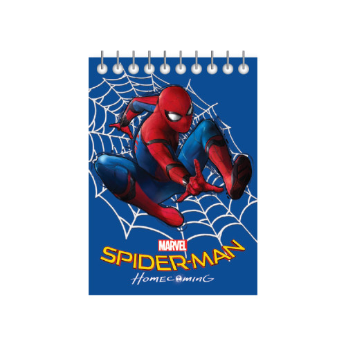 BLOC NOTES CU SPIRA A6 AR 70F 80G/MP SPIDERMAN HC PIGNA