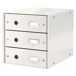 CABINET 3 SERTARE ALB CLICK&STORE LEITZ