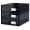 CABINET 3 SERTARE NEGRU CLICK&STORE LEITZ