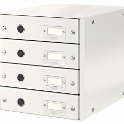 CABINET 4 SERTARE ALB CLICK&STORE LEITZ