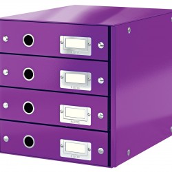 CABINET 4 SERTARE MOV CLICK&STORE LEITZ