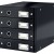 CABINET 4 SERTARE NEGRU CLICK&STORE LEITZ