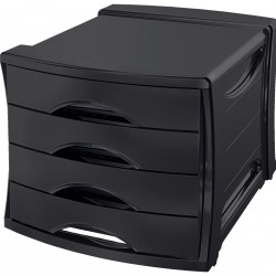 CABINET 4 SERTARE NEGRU EUROPOST VIVIDA ESSELTE