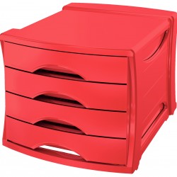 CABINET 4 SERTARE ROSU EUROPOST VIVIDA ESSELTE