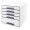 CABINET 5 SERTARE ALB/GRI WOW LEITZ