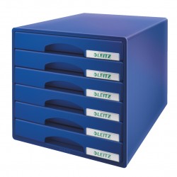 CABINET 6 SERTARE ALBASTRU PLUS LEITZ
