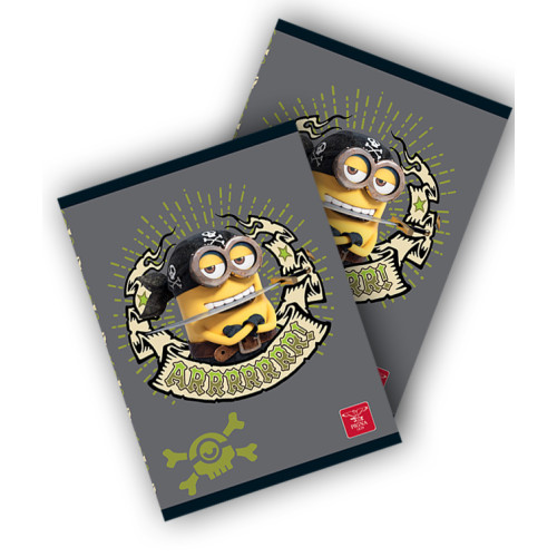 CAIET A5 80F AR LICENTE MINIONS PIGNA
