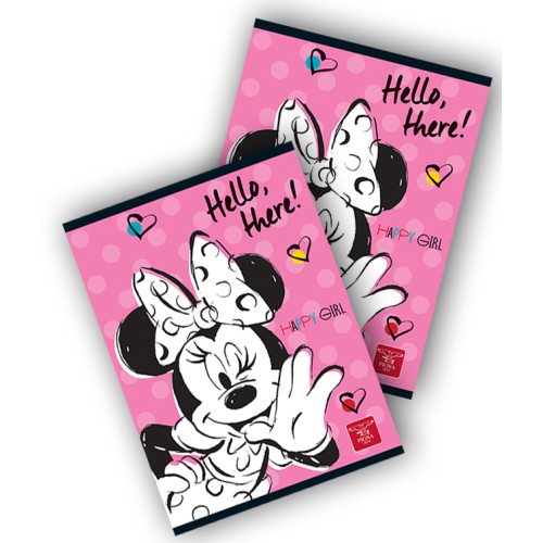CAIET A5 80F AR LICENTE MINNIE PIGNA