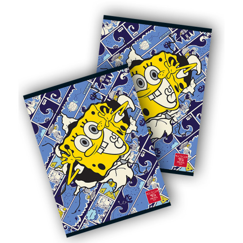 CAIET A5 80F AR LICENTE SPONGE BOB PIGNA