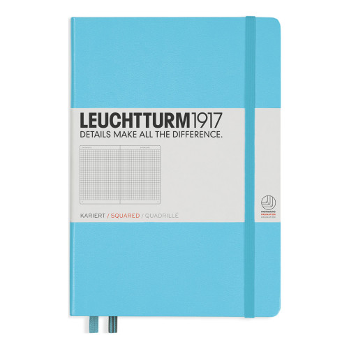 CAIET A5 AR COP. RIGIDA BLEU LEUCHTTURM