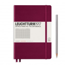 CAIET A5 AR COP. RIGIDA BORDEAUX LEUCHTTURM