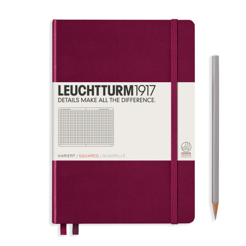 CAIET A5 AR COP. RIGIDA BORDEAUX LEUCHTTURM