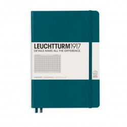 CAIET A5 AR COP. RIGIDA VERDE PACIFIC LEUCHTTURM