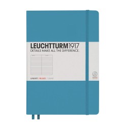 CAIET A5 DR COP. RIGIDA ALBASTRU NORDIC LEUCHTTURM