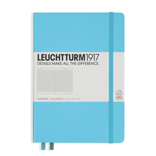 CAIET A5 DR COP. RIGIDA BLEU LEUCHTTURM